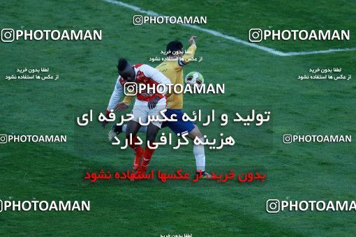 959837, Tehran, , Iranian Hazfi Cup, 1.4 round, Khorramshahr Cup, Persepolis ۱ v ۱ Sanat Naft Abadan on 2017/12/19 at Azadi Stadium