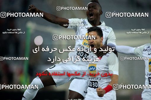 1077128, Tehran, , جام حذفی فوتبال ایران, Eighth final, Khorramshahr Cup, Badran Tehran 1 v 2 Persepolis on 2017/12/15 at Azadi Stadium