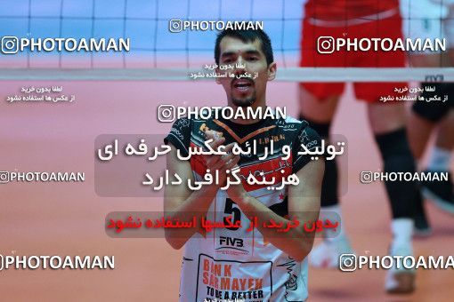 974016, Tehran, Iran, Iran Volleyball Super League، Shahid Hojaji Cup، 2017-18 season، First Leg، Week 10، Sarmayeh Bank 3 v ۰ Shahrdari Tabriz on 2017/11/29 at Azadi Indoor Stadium