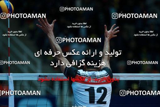 974063, Tehran, Iran, Iran Volleyball Super League، Shahid Hojaji Cup، 2017-18 season، First Leg، Week 10، Sarmayeh Bank 3 v ۰ Shahrdari Tabriz on 2017/11/29 at Azadi Indoor Stadium