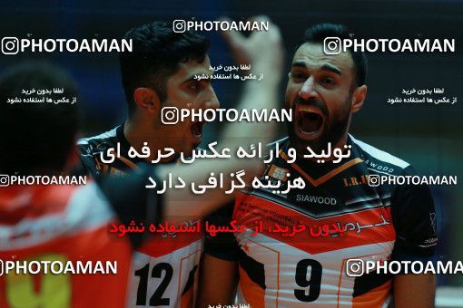 974538, Tehran, Iran, Iran Volleyball Super League، Shahid Hojaji Cup، 2017-18 season، First Leg، Week 10، Sarmayeh Bank 3 v ۰ Shahrdari Tabriz on 2017/11/29 at Azadi Indoor Stadium