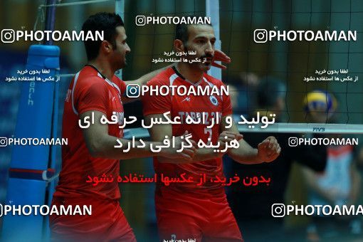 974364, Tehran, Iran, Iran Volleyball Super League، Shahid Hojaji Cup، 2017-18 season، First Leg، Week 10، Sarmayeh Bank 3 v ۰ Shahrdari Tabriz on 2017/11/29 at Azadi Indoor Stadium