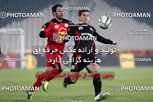 966073, Tehran, [*parameter:4*], لیگ برتر فوتبال ایران، Persian Gulf Cup، Week 17، First Leg، Persepolis 1 v 1 Foulad Khouzestan on 2011/12/19 at Azadi Stadium