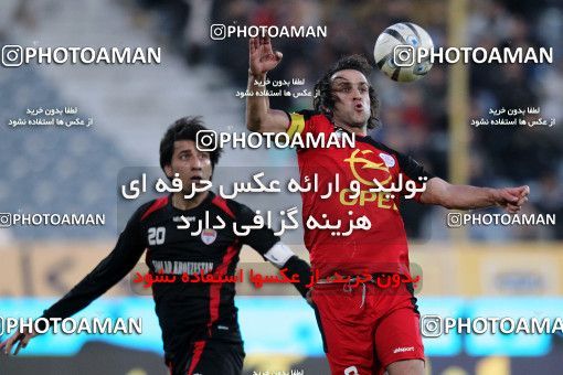966445, Tehran, [*parameter:4*], لیگ برتر فوتبال ایران، Persian Gulf Cup، Week 17، First Leg، Persepolis 1 v 1 Foulad Khouzestan on 2011/12/19 at Azadi Stadium
