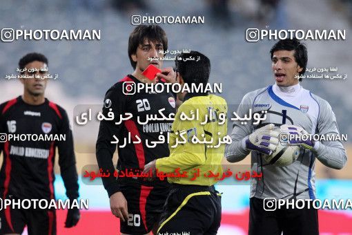 966338, Tehran, [*parameter:4*], لیگ برتر فوتبال ایران، Persian Gulf Cup، Week 17، First Leg، Persepolis 1 v 1 Foulad Khouzestan on 2011/12/19 at Azadi Stadium