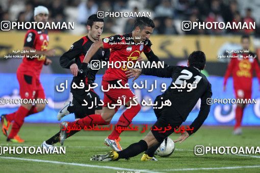 966305, Tehran, [*parameter:4*], لیگ برتر فوتبال ایران، Persian Gulf Cup، Week 17، First Leg، Persepolis 1 v 1 Foulad Khouzestan on 2011/12/19 at Azadi Stadium