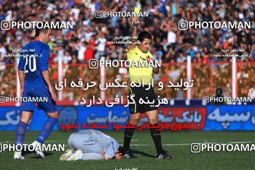 966838, Rasht, [*parameter:4*], لیگ برتر فوتبال ایران، Persian Gulf Cup، Week 19، Second Leg، Damash Gilan 0 v 1 Esteghlal on 2012/01/10 at Shahid Dr. Azodi Stadium