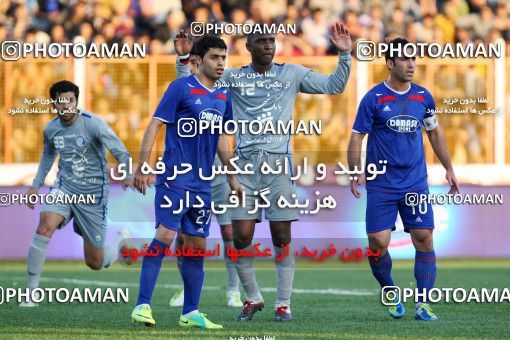966994, لیگ برتر فوتبال ایران، Persian Gulf Cup، Week 19، Second Leg، 2012/01/10، Rasht، Shahid Dr. Azodi Stadium، Damash Gilan 0 - ۱ Esteghlal