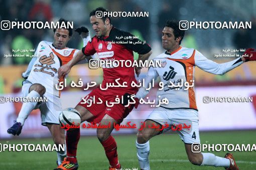 969972, لیگ برتر فوتبال ایران، Persian Gulf Cup، Week 27، Second Leg، 2012/03/12، Tehran، Azadi Stadium، Persepolis 1 - ۱ Mes Kerman