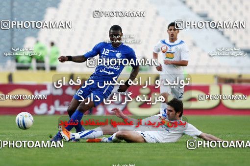970405, لیگ برتر فوتبال ایران، Persian Gulf Cup، Week 26، Second Leg، 2012/03/28، Tehran، Azadi Stadium، Esteghlal 1 - 0 Malvan Bandar Anzali