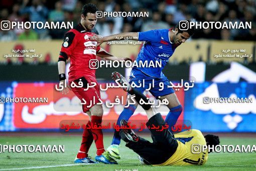 971115, لیگ برتر فوتبال ایران، Persian Gulf Cup، Week 29، Second Leg، 2012/04/08، Tehran، Azadi Stadium، Persepolis 1 - 2 Damash Gilan