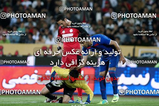 970813, لیگ برتر فوتبال ایران، Persian Gulf Cup، Week 29، Second Leg، 2012/04/08، Tehran، Azadi Stadium، Persepolis 1 - 2 Damash Gilan