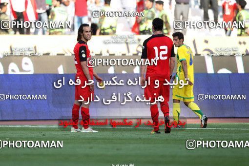 977014, لیگ برتر فوتبال ایران، Persian Gulf Cup، Week 33، Second Leg، 2012/05/06، Tehran، Azadi Stadium، Persepolis 3 - 4 Rah Ahan