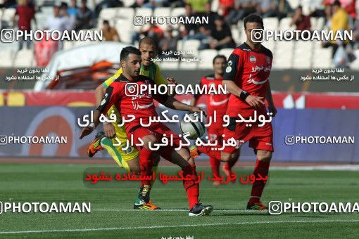 976739, لیگ برتر فوتبال ایران، Persian Gulf Cup، Week 33، Second Leg، 2012/05/06، Tehran، Azadi Stadium، Persepolis 3 - 4 Rah Ahan