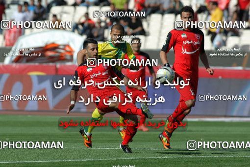 976761, لیگ برتر فوتبال ایران، Persian Gulf Cup، Week 33، Second Leg، 2012/05/06، Tehran، Azadi Stadium، Persepolis 3 - 4 Rah Ahan