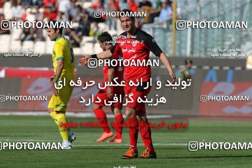 976765, لیگ برتر فوتبال ایران، Persian Gulf Cup، Week 33، Second Leg، 2012/05/06، Tehran، Azadi Stadium، Persepolis 3 - 4 Rah Ahan