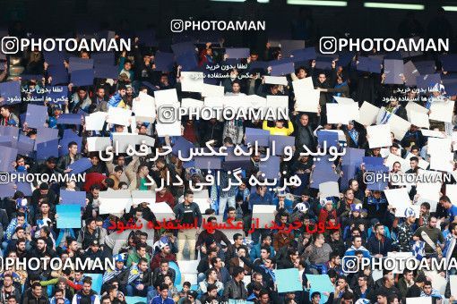 1011439, Tehran, [*parameter:4*], لیگ برتر فوتبال ایران، Persian Gulf Cup، Week 19، Second Leg، Esteghlal 1 v 1 Saipa on 2018/01/12 at Azadi Stadium