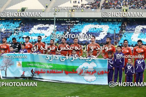 1011218, Tehran, [*parameter:4*], لیگ برتر فوتبال ایران، Persian Gulf Cup، Week 19، Second Leg، Esteghlal 1 v 1 Saipa on 2018/01/12 at Azadi Stadium