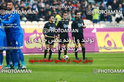 1011498, لیگ برتر فوتبال ایران، Persian Gulf Cup، Week 19، Second Leg، 2018/01/12، Tehran، Azadi Stadium، Esteghlal 1 - ۱ Saipa