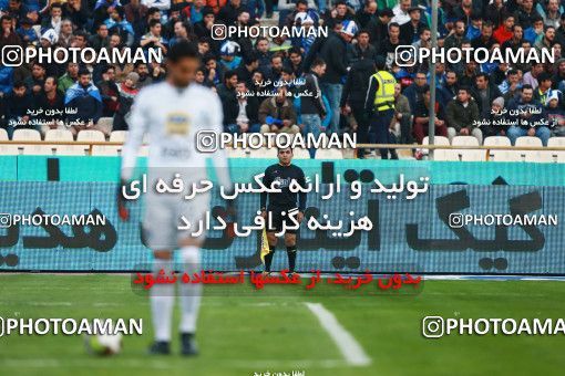 1011315, لیگ برتر فوتبال ایران، Persian Gulf Cup، Week 19، Second Leg، 2018/01/12، Tehran، Azadi Stadium، Esteghlal 1 - ۱ Saipa