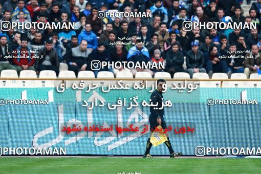 1011454, لیگ برتر فوتبال ایران، Persian Gulf Cup، Week 19، Second Leg، 2018/01/12، Tehran، Azadi Stadium، Esteghlal 1 - ۱ Saipa