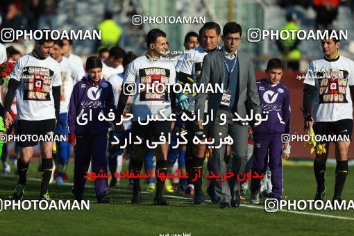 1036491, Tehran, Iran, لیگ برتر فوتبال ایران، Persian Gulf Cup، Week 20، Second Leg، Persepolis 1 v 1 Gostaresh Foulad Tabriz on 2018/01/18 at Azadi Stadium