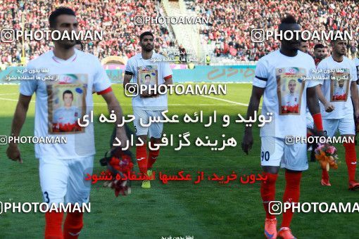 1036042, Tehran, Iran, لیگ برتر فوتبال ایران، Persian Gulf Cup، Week 20، Second Leg، Persepolis 1 v 1 Gostaresh Foulad Tabriz on 2018/01/18 at Azadi Stadium