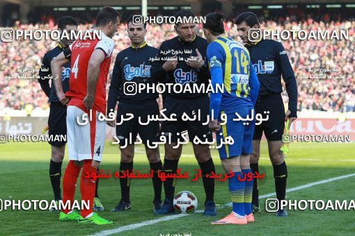 1036024, Tehran, Iran, لیگ برتر فوتبال ایران، Persian Gulf Cup، Week 20، Second Leg، Persepolis 1 v 1 Gostaresh Foulad Tabriz on 2018/01/18 at Azadi Stadium