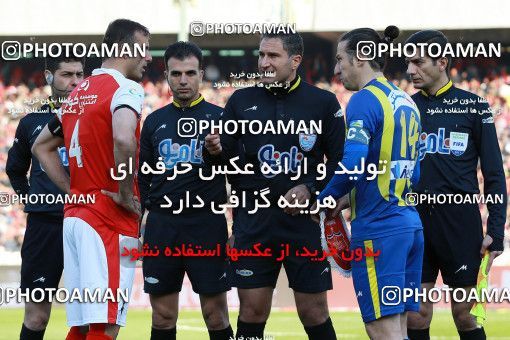 1036436, Tehran, Iran, لیگ برتر فوتبال ایران، Persian Gulf Cup، Week 20، Second Leg، Persepolis 1 v 1 Gostaresh Foulad Tabriz on 2018/01/18 at Azadi Stadium