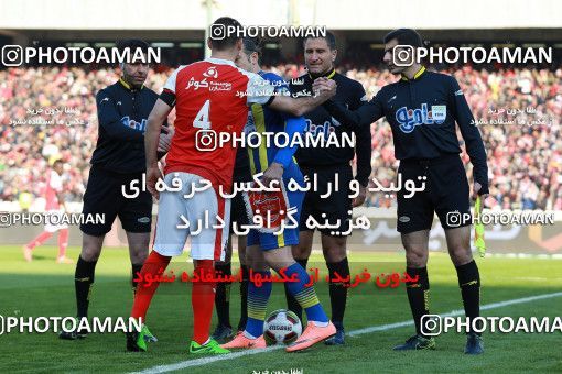 1036541, Tehran, Iran, لیگ برتر فوتبال ایران، Persian Gulf Cup، Week 20، Second Leg، Persepolis 1 v 1 Gostaresh Foulad Tabriz on 2018/01/18 at Azadi Stadium