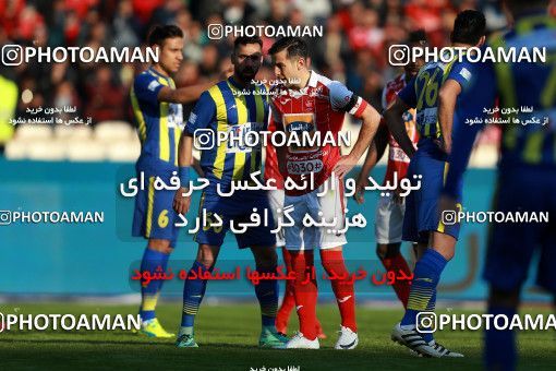 1036464, Tehran, Iran, لیگ برتر فوتبال ایران، Persian Gulf Cup، Week 20، Second Leg، Persepolis 1 v 1 Gostaresh Foulad Tabriz on 2018/01/18 at Azadi Stadium