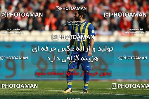 1037132, Tehran, Iran, لیگ برتر فوتبال ایران، Persian Gulf Cup، Week 20، Second Leg، Persepolis 1 v 1 Gostaresh Foulad Tabriz on 2018/01/18 at Azadi Stadium