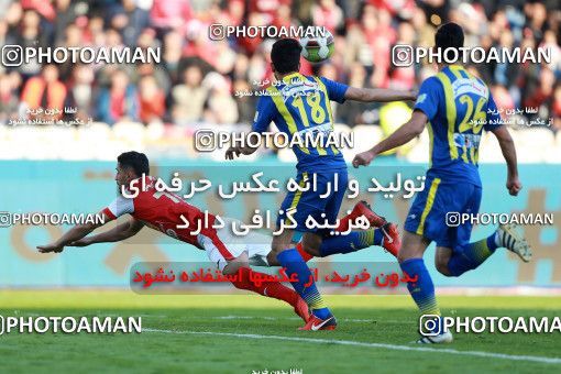 1035937, Tehran, Iran, لیگ برتر فوتبال ایران، Persian Gulf Cup، Week 20، Second Leg، Persepolis 1 v 1 Gostaresh Foulad Tabriz on 2018/01/18 at Azadi Stadium