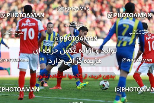 1036466, Tehran, Iran, لیگ برتر فوتبال ایران، Persian Gulf Cup، Week 20، Second Leg، Persepolis 1 v 1 Gostaresh Foulad Tabriz on 2018/01/18 at Azadi Stadium