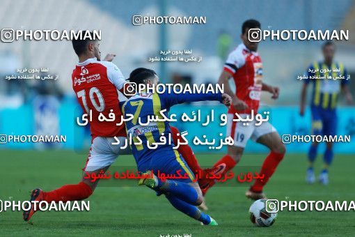 1037124, Tehran, Iran, لیگ برتر فوتبال ایران، Persian Gulf Cup، Week 20، Second Leg، Persepolis 1 v 1 Gostaresh Foulad Tabriz on 2018/01/18 at Azadi Stadium