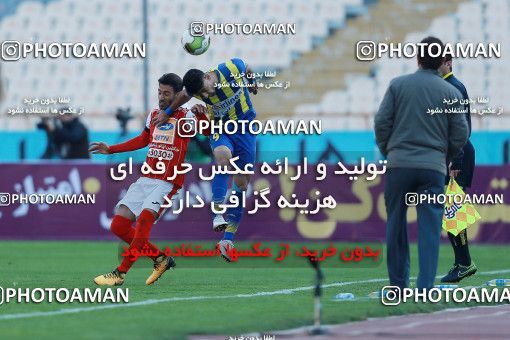 1036067, Tehran, Iran, لیگ برتر فوتبال ایران، Persian Gulf Cup، Week 20، Second Leg، Persepolis 1 v 1 Gostaresh Foulad Tabriz on 2018/01/18 at Azadi Stadium