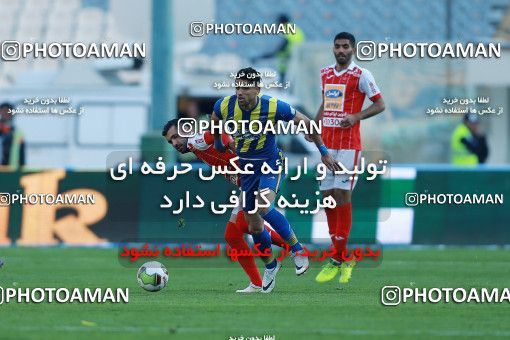 1036488, Tehran, Iran, لیگ برتر فوتبال ایران، Persian Gulf Cup، Week 20، Second Leg، Persepolis 1 v 1 Gostaresh Foulad Tabriz on 2018/01/18 at Azadi Stadium