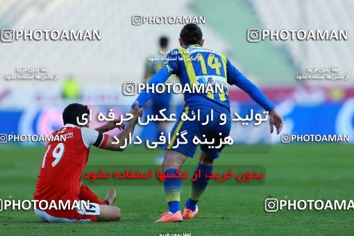 1036002, Tehran, Iran, لیگ برتر فوتبال ایران، Persian Gulf Cup، Week 20، Second Leg، Persepolis 1 v 1 Gostaresh Foulad Tabriz on 2018/01/18 at Azadi Stadium