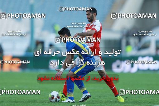 1035751, Tehran, Iran, لیگ برتر فوتبال ایران، Persian Gulf Cup، Week 20، Second Leg، Persepolis 1 v 1 Gostaresh Foulad Tabriz on 2018/01/18 at Azadi Stadium