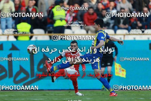 1037063, Tehran, Iran, لیگ برتر فوتبال ایران، Persian Gulf Cup، Week 20، Second Leg، Persepolis 1 v 1 Gostaresh Foulad Tabriz on 2018/01/18 at Azadi Stadium