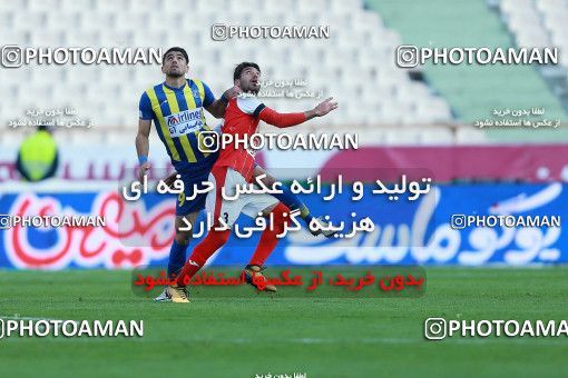 1036465, Tehran, Iran, لیگ برتر فوتبال ایران، Persian Gulf Cup، Week 20، Second Leg، Persepolis 1 v 1 Gostaresh Foulad Tabriz on 2018/01/18 at Azadi Stadium