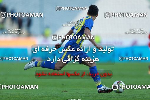 1036770, Tehran, Iran, لیگ برتر فوتبال ایران، Persian Gulf Cup، Week 20، Second Leg، Persepolis 1 v 1 Gostaresh Foulad Tabriz on 2018/01/18 at Azadi Stadium