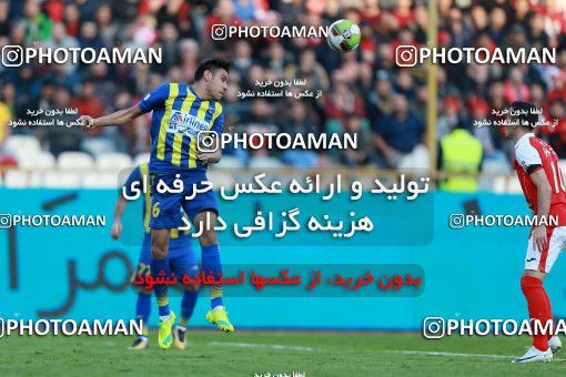 1036591, Tehran, Iran, لیگ برتر فوتبال ایران، Persian Gulf Cup، Week 20، Second Leg، Persepolis 1 v 1 Gostaresh Foulad Tabriz on 2018/01/18 at Azadi Stadium