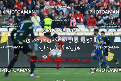 1036573, Tehran, Iran, لیگ برتر فوتبال ایران، Persian Gulf Cup، Week 20، Second Leg، Persepolis 1 v 1 Gostaresh Foulad Tabriz on 2018/01/18 at Azadi Stadium