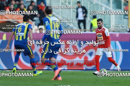 1035873, Tehran, Iran, لیگ برتر فوتبال ایران، Persian Gulf Cup، Week 20، Second Leg، Persepolis 1 v 1 Gostaresh Foulad Tabriz on 2018/01/18 at Azadi Stadium