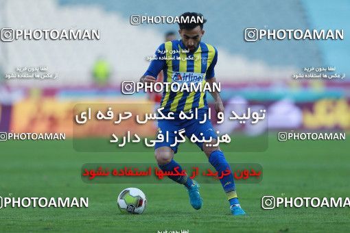 1036021, Tehran, Iran, لیگ برتر فوتبال ایران، Persian Gulf Cup، Week 20، Second Leg، Persepolis 1 v 1 Gostaresh Foulad Tabriz on 2018/01/18 at Azadi Stadium