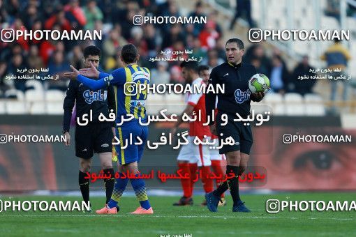 1036051, Tehran, Iran, لیگ برتر فوتبال ایران، Persian Gulf Cup، Week 20، Second Leg، Persepolis 1 v 1 Gostaresh Foulad Tabriz on 2018/01/18 at Azadi Stadium