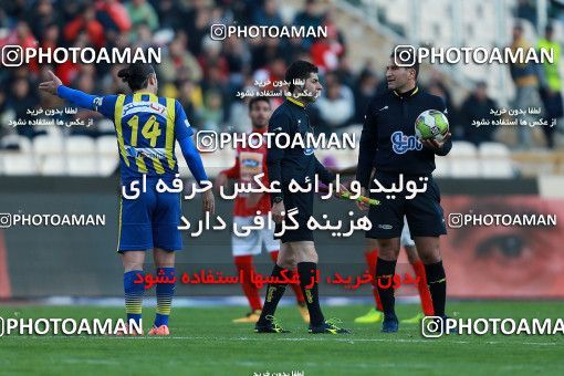 1035826, Tehran, Iran, لیگ برتر فوتبال ایران، Persian Gulf Cup، Week 20، Second Leg، Persepolis 1 v 1 Gostaresh Foulad Tabriz on 2018/01/18 at Azadi Stadium