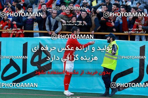 1036917, Tehran, Iran, لیگ برتر فوتبال ایران، Persian Gulf Cup، Week 20، Second Leg، Persepolis 1 v 1 Gostaresh Foulad Tabriz on 2018/01/18 at Azadi Stadium