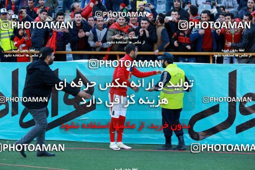 1036538, Tehran, Iran, لیگ برتر فوتبال ایران، Persian Gulf Cup، Week 20، Second Leg، Persepolis 1 v 1 Gostaresh Foulad Tabriz on 2018/01/18 at Azadi Stadium